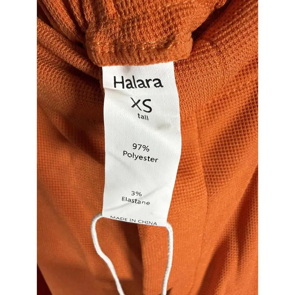 NWT Halara Flex™ High Waisted Pocket Wide Leg Waffle Work Pants Size XS Tall - Picture 8 of 9